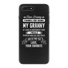 Dear Granny, Love, Your Favorite iPhone 7 Plus Shell Case
