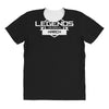 legends are born in march All Over Women's T-shirt