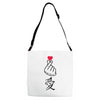 Japanese Love Adjustable Strap Totes