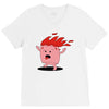 marshmallow prend feu V-Neck Tee