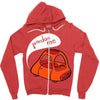 polite pete Zipper Hoodie