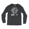hacking time Long Sleeve Shirts