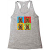 pop art Racerback Tank