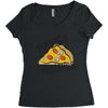 Pizza Bitch Women's Triblend Scoop T-shirt