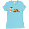 when xmas Ladies Fitted T-Shirt