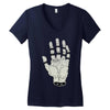 the hand of destiny Women's V-Neck T-Shirt
