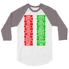 think inspire sing 3/4 Sleeve Shirt