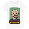 walter white Ladies Fitted T-Shirt