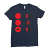 money bad love Ladies Fitted T-Shirt