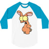 zombie bunny 3/4 Sleeve Shirt