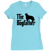 the dogfather cavalier king charles spaniel Ladies Fitted T-Shirt