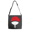 uchiha clan symbol Adjustable Strap Totes