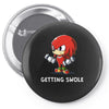 getting swole Pin-back button