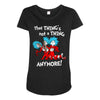not a thing anymore Maternity Scoop Neck T-shirt
