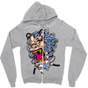 space monkey Zipper Hoodie