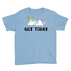 Unicorn Says Not Today Youth Tee