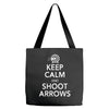keep calm &amp; shoot arrows Tote Bags