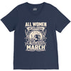 women march V-Neck Tee