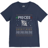 pisces christmas ugly sweater V-Neck Tee