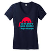 guns dont kill people Women's V-Neck T-Shirt