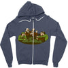 risky business Zipper Hoodie
