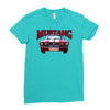 mustang, ideal gift or birthday present Ladies Fitted T-Shirt