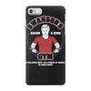 swansons bacon gym iPhone 7 Case