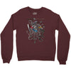ninja aliens Crewneck Sweatshirt