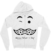 happy fathers day 2 Zipper Hoodie