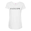 la la land Maternity Scoop Neck T-shirt