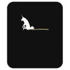 unicorn scooting on the floor Mousepad