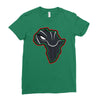 african black panther Ladies Fitted T-Shirt