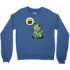 zombie cat Crewneck Sweatshirt