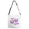 best friends Adjustable Strap Totes