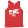 beery christmas hops drinking beer funny Tank Top