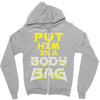 body bag Zipper Hoodie