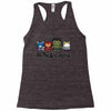 hello avengers Racerback Tank