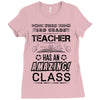 This 3 RD Grade Teacher Has An Amazing! Class Ladies Fitted T-Shirt