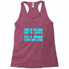 many lives Racerback Tank