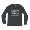 cat command Long Sleeve Shirts