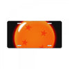 Dragon Ball 4 Star License Plate