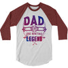 the hunting legend 3/4 Sleeve Shirt