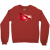 red skinhead bovver boots ideal birthday gift or present Crewneck Sweatshirt