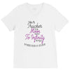 I Love My Trucker To The Moon And Back To Infinity And Beyond Forever V-Neck Tee