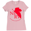neon genesis evangelion anime nerv logo Ladies Fitted T-Shirt