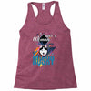 who loves husky Racerback Tank
