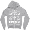 I Am One Blessed Pawpaw Zipper Hoodie