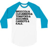 vegan 3/4 Sleeve Shirt