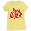 pizza slayer Ladies Fitted T-Shirt