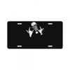 devil horns License Plate